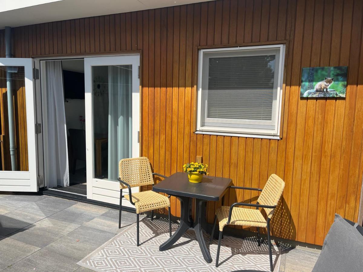Luxe Kamer Chambre Renard Met Eigen Terras Zoutelande Esterno foto